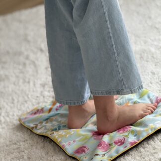 Stimulierende Wärmematte für die Fußsohle | ZirbenBaby
